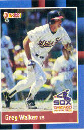 1988 Donruss Baseball Cards    162     Greg Walker